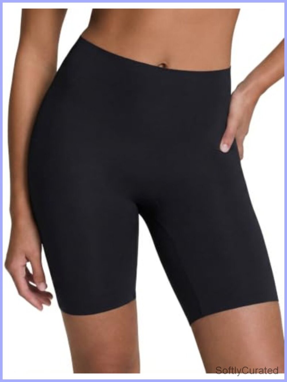 Seamless Shapewear Shorts Under Dresses Tummy Control Slip Shorts